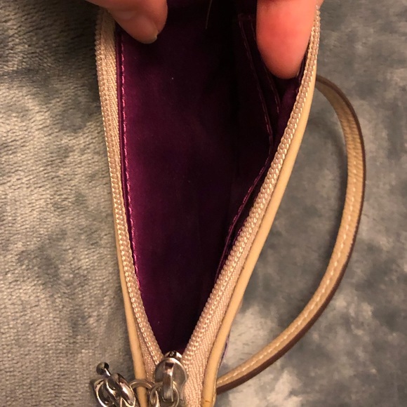Coach monogram satin wristlet, NWOT - Picture 3 of 5